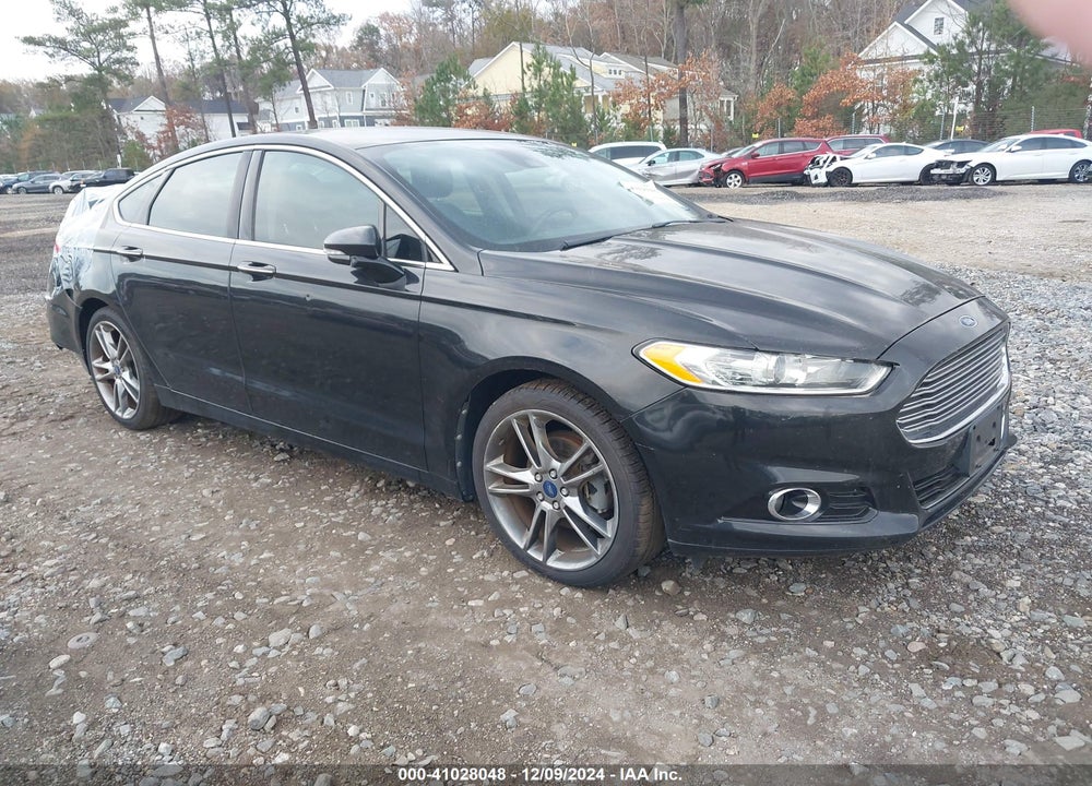 2013 FORD FUSION TITANIUM VIN: 3FA6P0K93DR177302