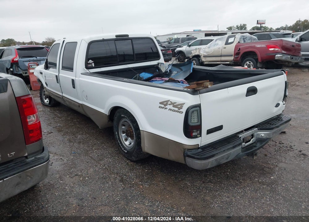 2000 FORD SUPER DUTY F-350 SRW LARIAT/XL/XLT VIN: 1FTSW31F3YEA67346