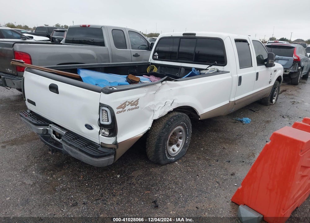 2000 FORD SUPER DUTY F-350 SRW LARIAT/XL/XLT VIN: 1FTSW31F3YEA67346