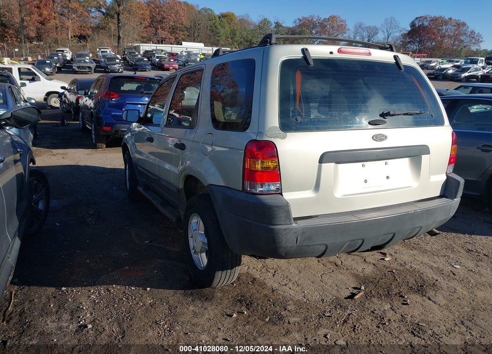 2003 FORD ESCAPE XLS VIN: 1FMYU02183KC35294