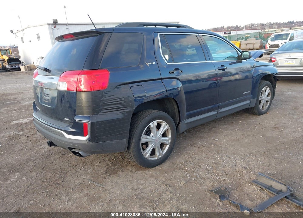 2017 GMC TERRAIN SLE-2 VIN: 2GKFLTE33H6289999