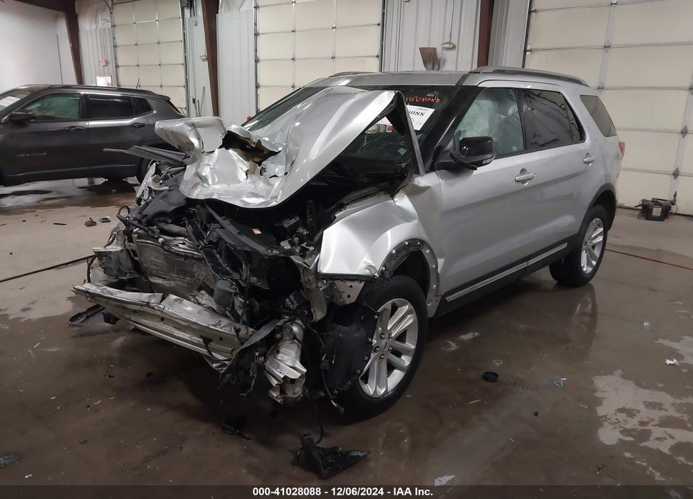 2017 FORD EXPLORER XLT VIN: 1FM5K7D87HGD54332