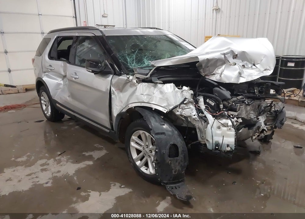 2017 FORD EXPLORER XLT VIN: 1FM5K7D87HGD54332