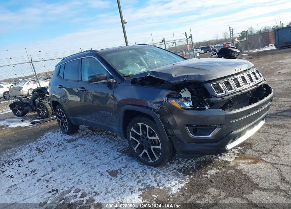 2019 JEEP COMPASS LIMITED 4X4 VIN: 3C4NJDCB6KT741721