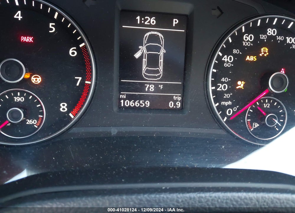 2014 VOLKSWAGEN PASSAT 1.8T SE VIN: 1VWBS7A32EC077511