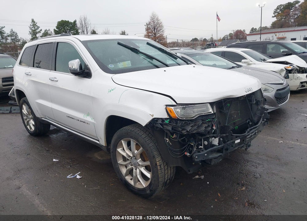 2015 JEEP GRAND CHEROKEE SUMMIT VIN: 1C4RJFJGXFC122665