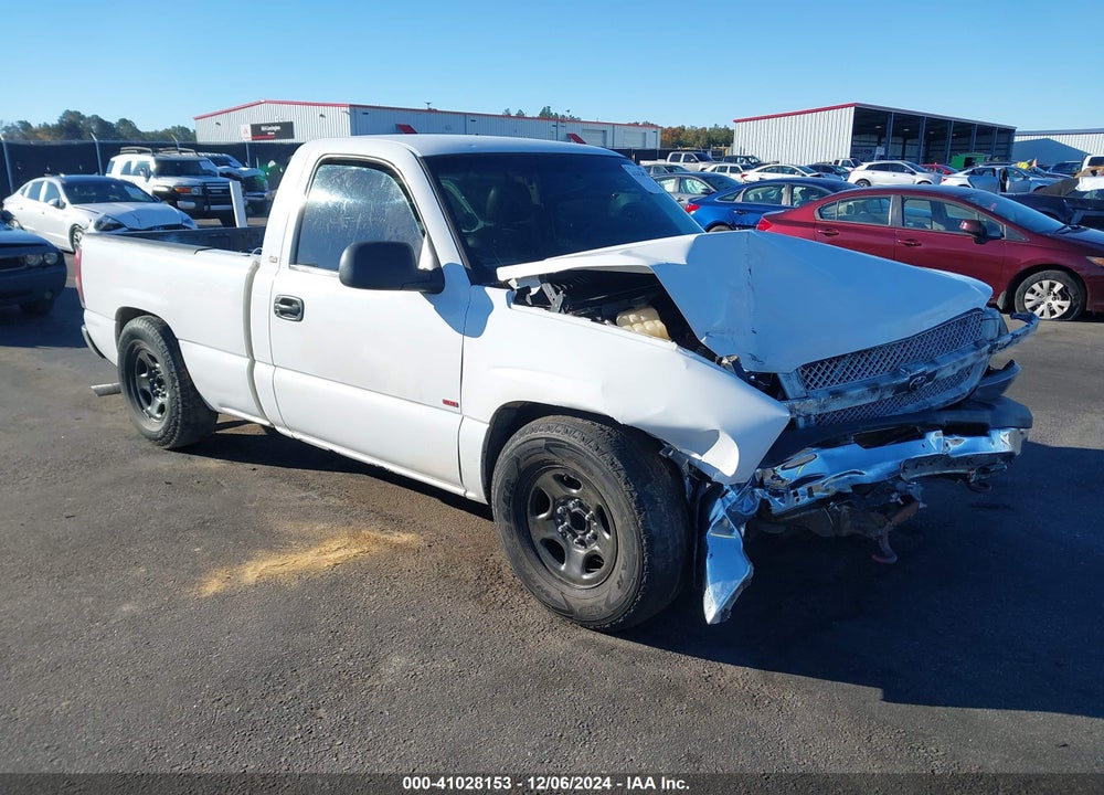 2004 CHEVROLET SILVERADO 1500 WORK TRUCK VIN: 1GCEC14Z04Z234748