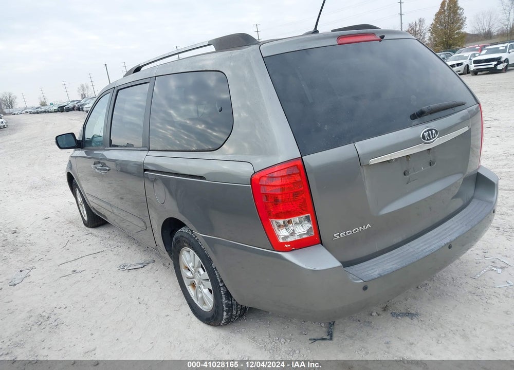 2011 KIA SEDONA LX VIN: KNDMG4C77B6388096