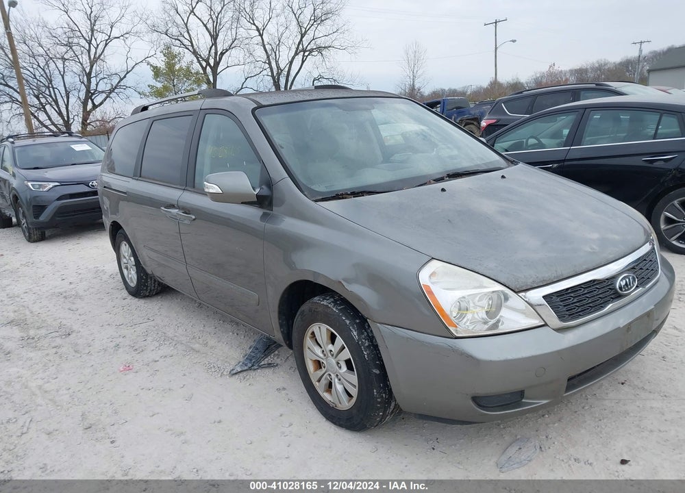 2011 KIA SEDONA LX VIN: KNDMG4C77B6388096