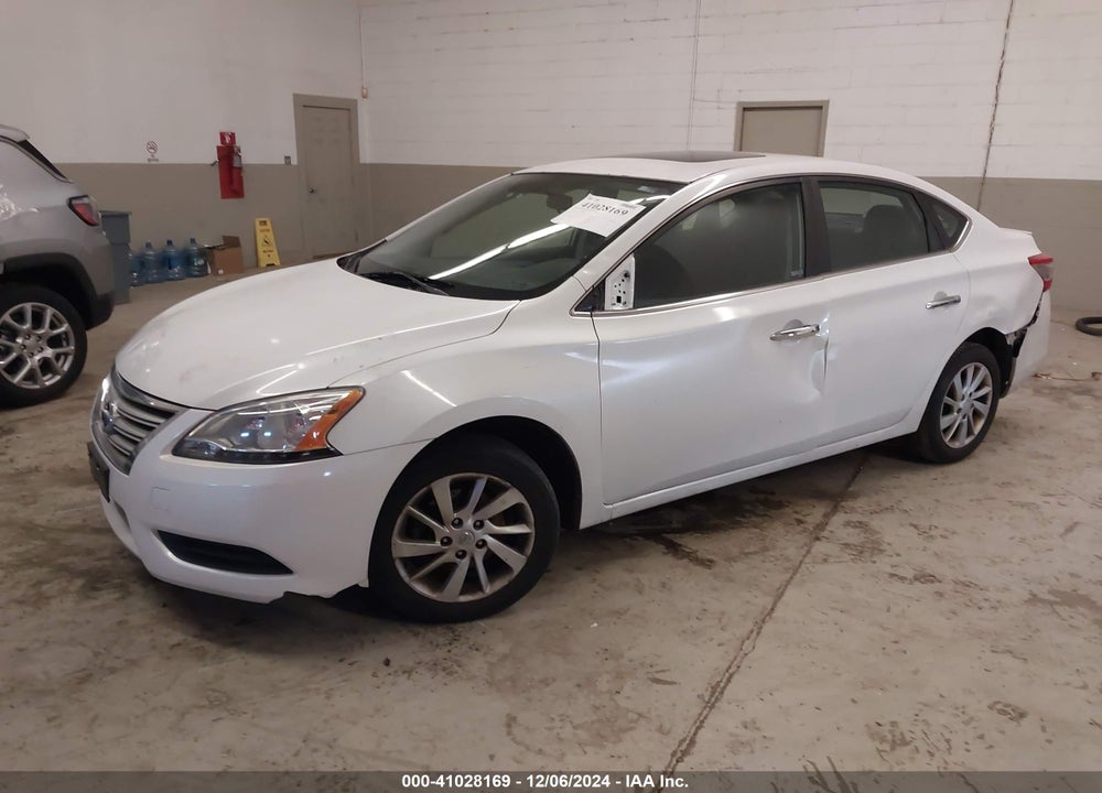 2015 NISSAN SENTRA SV VIN: 3N1AB7AP7FY328083