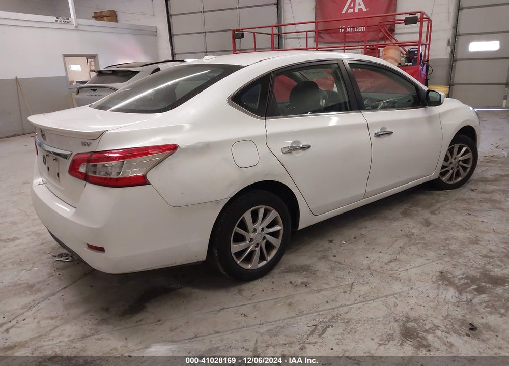 2015 NISSAN SENTRA SV VIN: 3N1AB7AP7FY328083