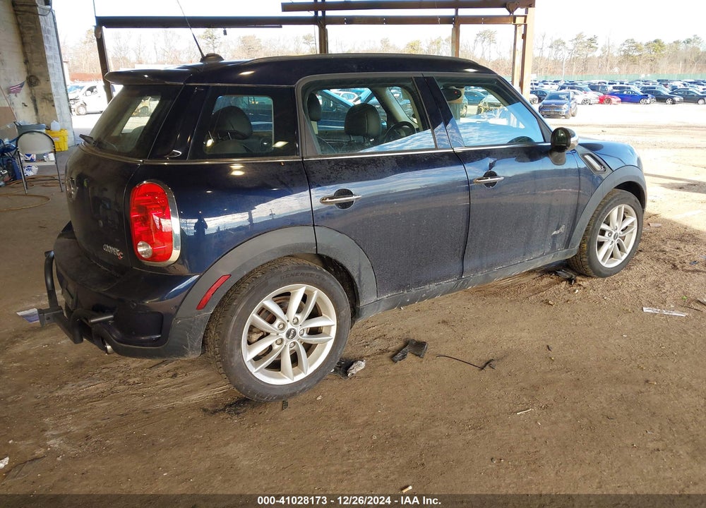 2012 MINI COOPER S COUNTRYMAN VIN: WMWZC5C55CWM12495
