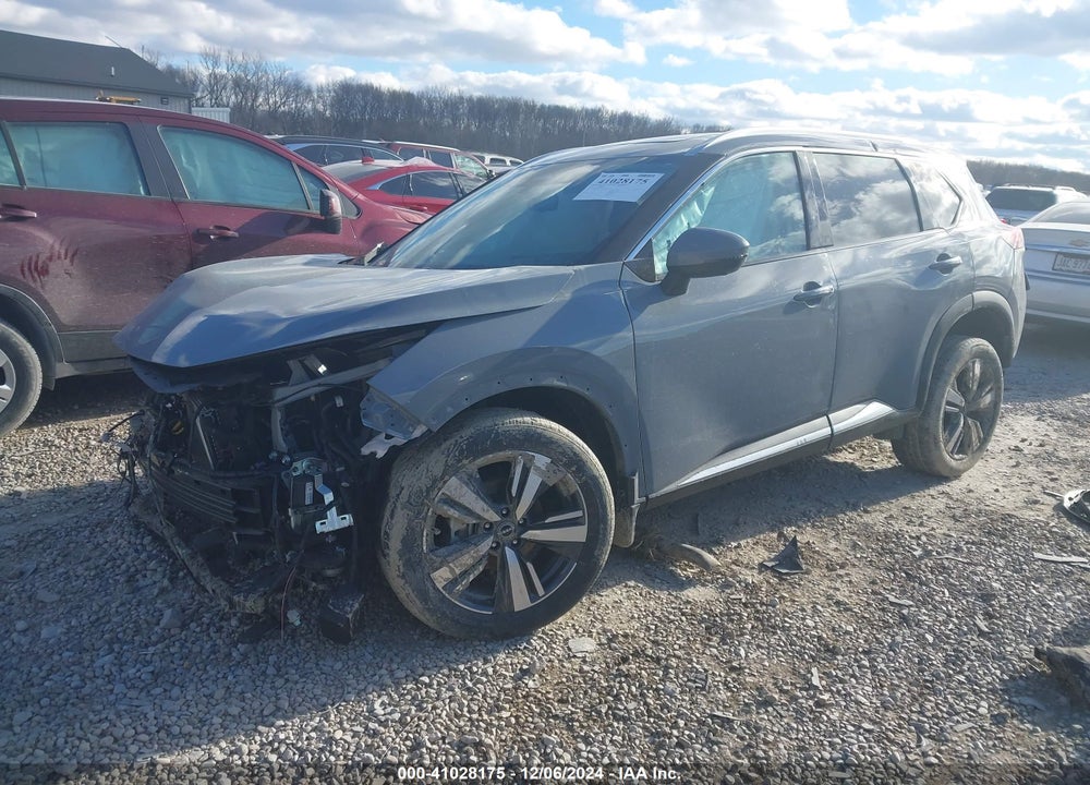 2022 NISSAN ROGUE SL INTELLIGENT AWD VIN: 5N1BT3CBXNC684782