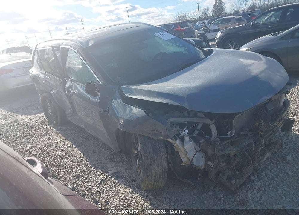 2022 NISSAN ROGUE SL INTELLIGENT AWD VIN: 5N1BT3CBXNC684782