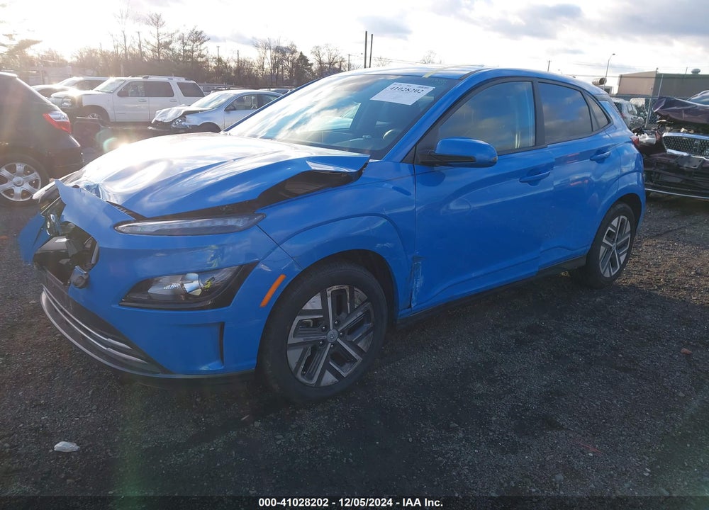 2022 HYUNDAI KONA ELECTRIC SEL VIN: KM8K33AGXNU150593