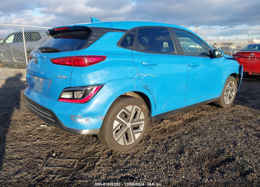 2022 HYUNDAI KONA ELECTRIC SEL VIN: KM8K33AGXNU150593