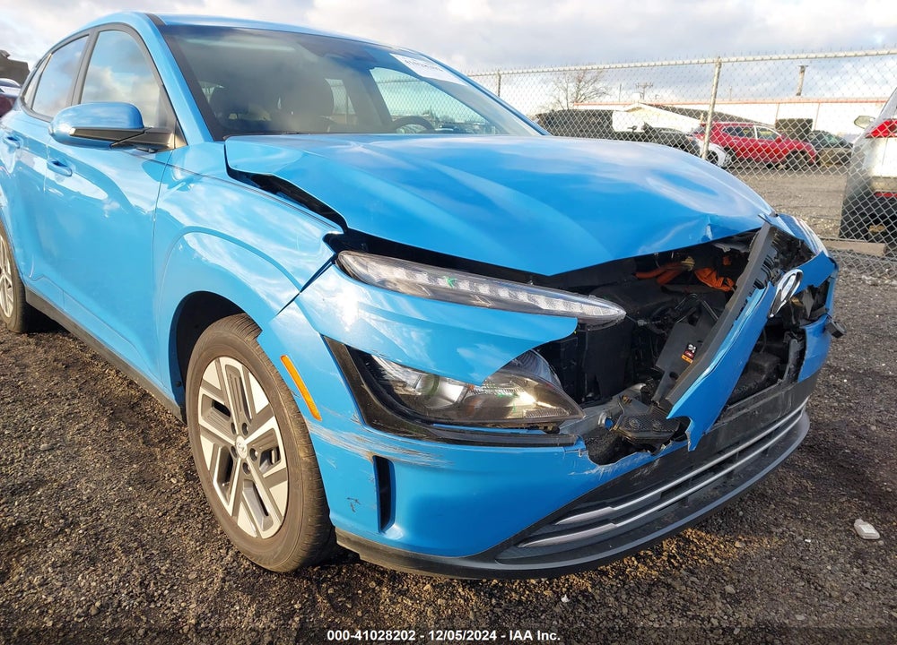 2022 HYUNDAI KONA ELECTRIC SEL VIN: KM8K33AGXNU150593