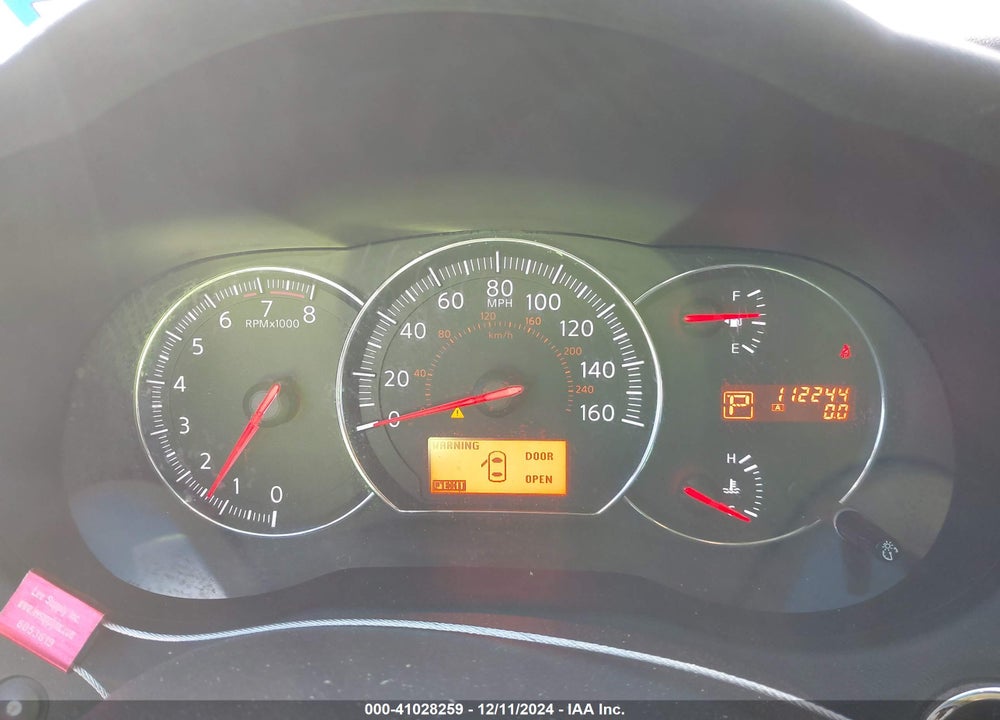 2011 NISSAN MAXIMA 3.5 SV VIN: 1N4AA5AP7BC865288