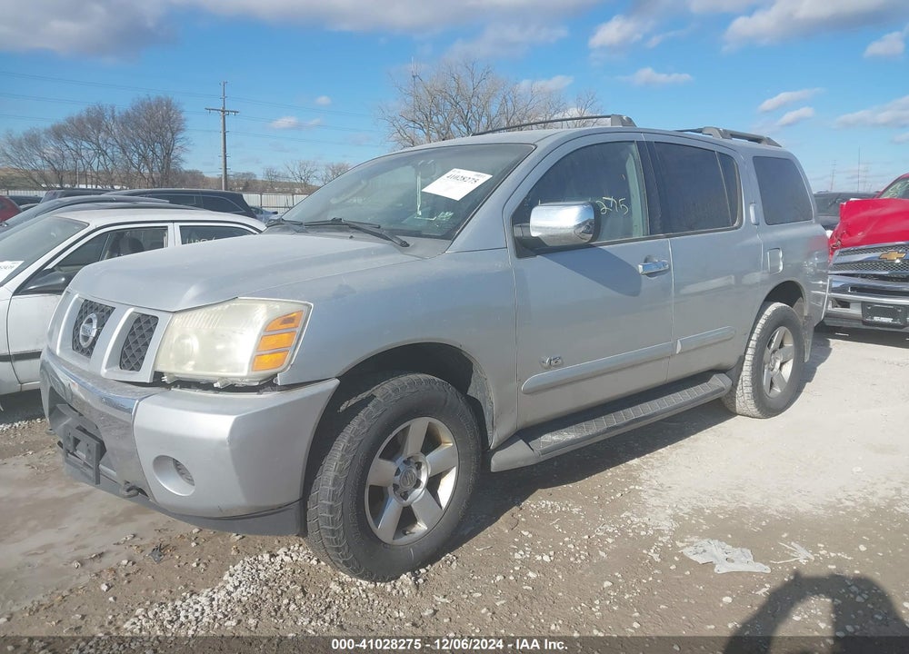 2007 NISSAN ARMADA SE VIN: 5N1AA08C27N721722