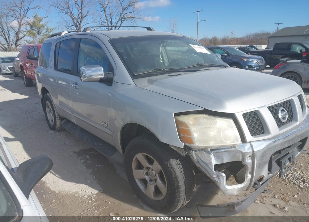 2007 NISSAN ARMADA SE VIN: 5N1AA08C27N721722