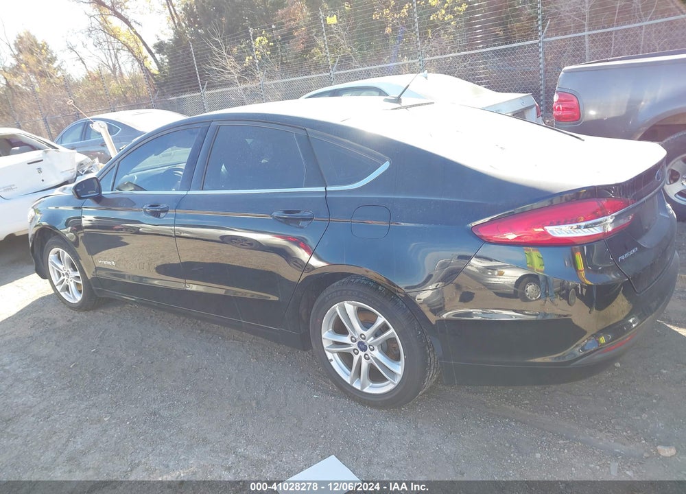 2018 FORD FUSION HYBRID S VIN: 3FA6P0UU3JR141932