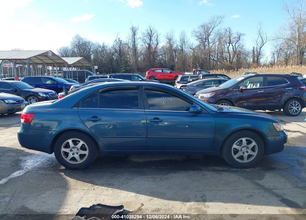 2006 HYUNDAI SONATA GLS V6/LX V6 VIN: 5NPEU46F06H153504