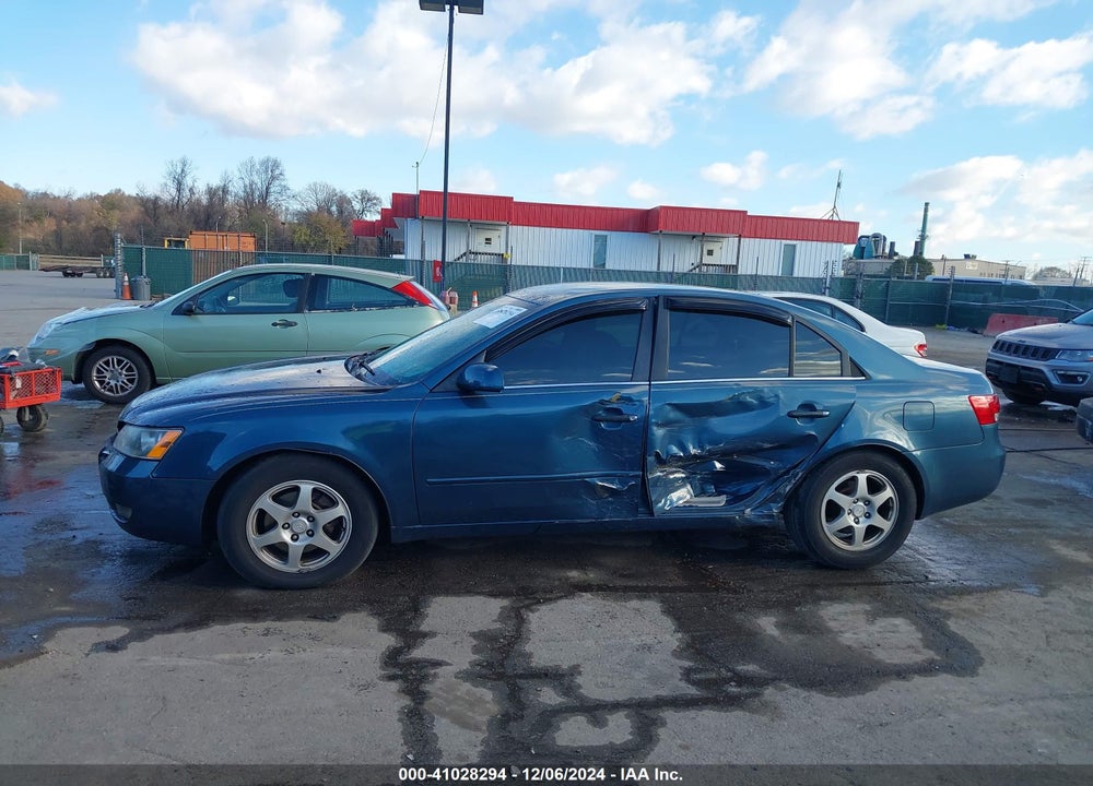 2006 HYUNDAI SONATA GLS V6/LX V6 VIN: 5NPEU46F06H153504