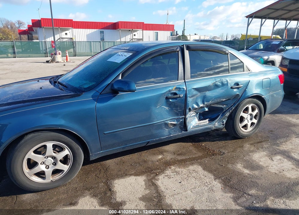 2006 HYUNDAI SONATA GLS V6/LX V6 VIN: 5NPEU46F06H153504