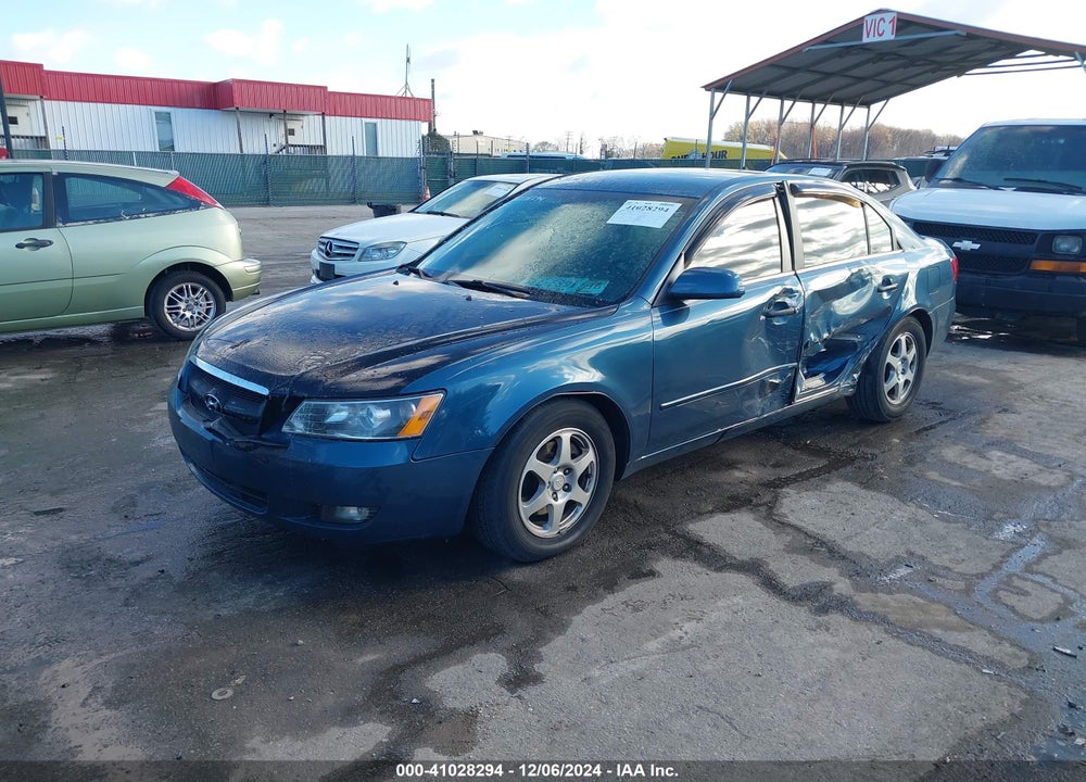 2006 HYUNDAI SONATA GLS V6/LX V6 VIN: 5NPEU46F06H153504