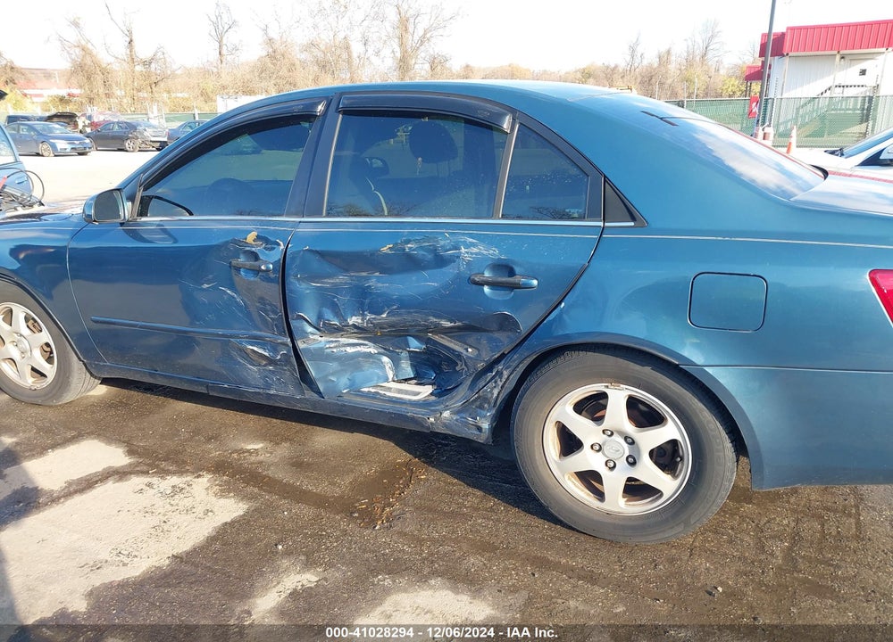 2006 HYUNDAI SONATA GLS V6/LX V6 VIN: 5NPEU46F06H153504