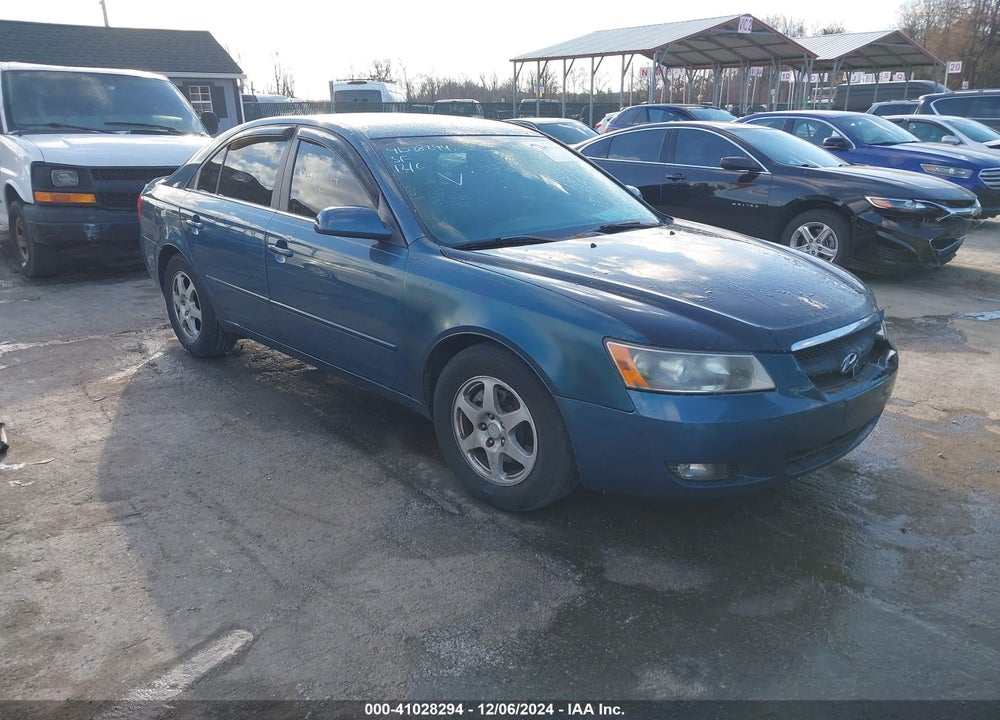 2006 HYUNDAI SONATA GLS V6/LX V6 VIN: 5NPEU46F06H153504