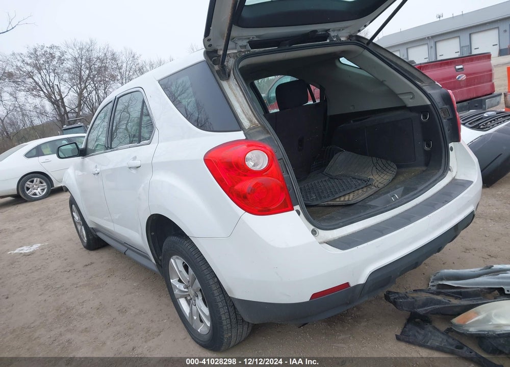 2011 CHEVROLET EQUINOX LS VIN: 2GNALBEC7B1214492