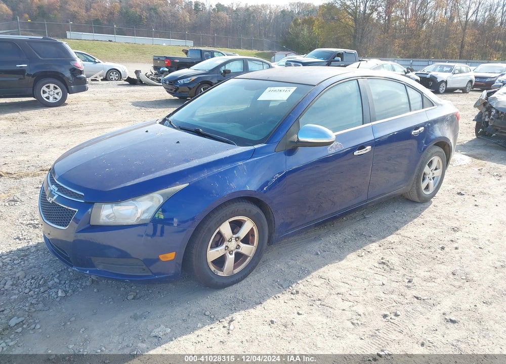 2013 CHEVROLET CRUZE LT VIN: 1G1PK5SB8D7106738