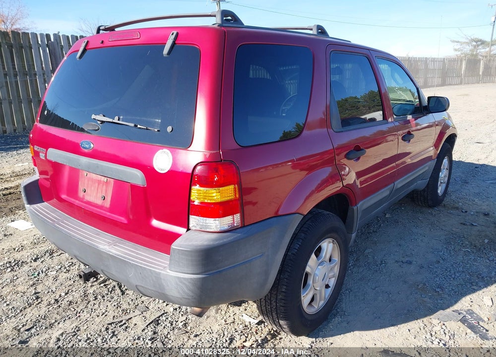 2004 FORD ESCAPE XLT VIN: 1FMYU931X4KA97147