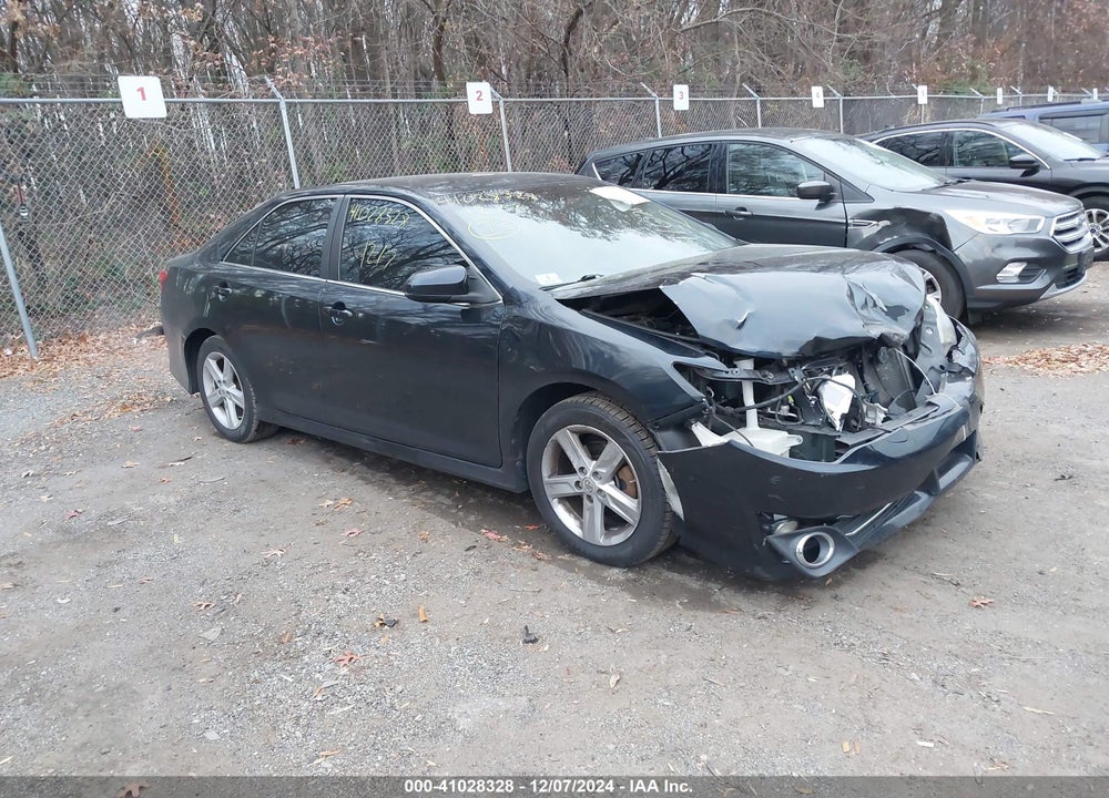 2012 TOYOTA CAMRY SE VIN: 4T1BF1FK8CU105240