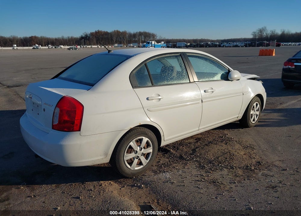 2009 HYUNDAI ACCENT GLS VIN: KMHCN46C19U369829