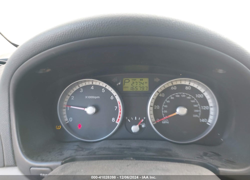 2009 HYUNDAI ACCENT GLS VIN: KMHCN46C19U369829
