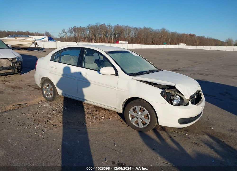 2009 HYUNDAI ACCENT GLS VIN: KMHCN46C19U369829