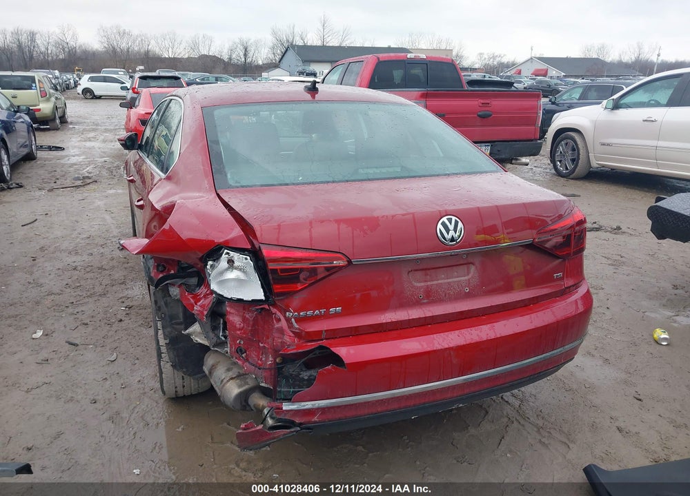 2017 VOLKSWAGEN PASSAT 1.8T SE VIN: 1VWBT7A39HC003522