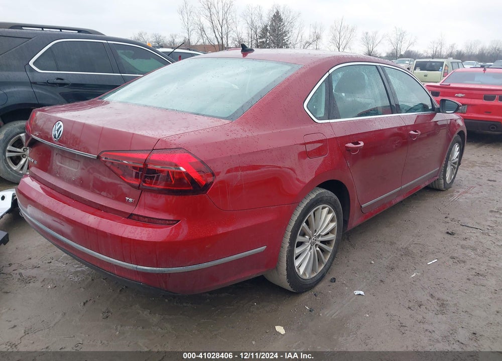 2017 VOLKSWAGEN PASSAT 1.8T SE VIN: 1VWBT7A39HC003522