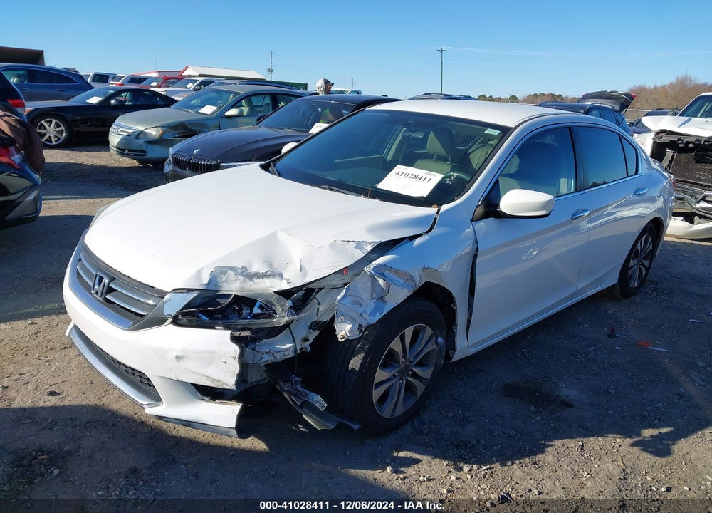 2014 HONDA ACCORD LX VIN: 1HGCR2F36EA065647
