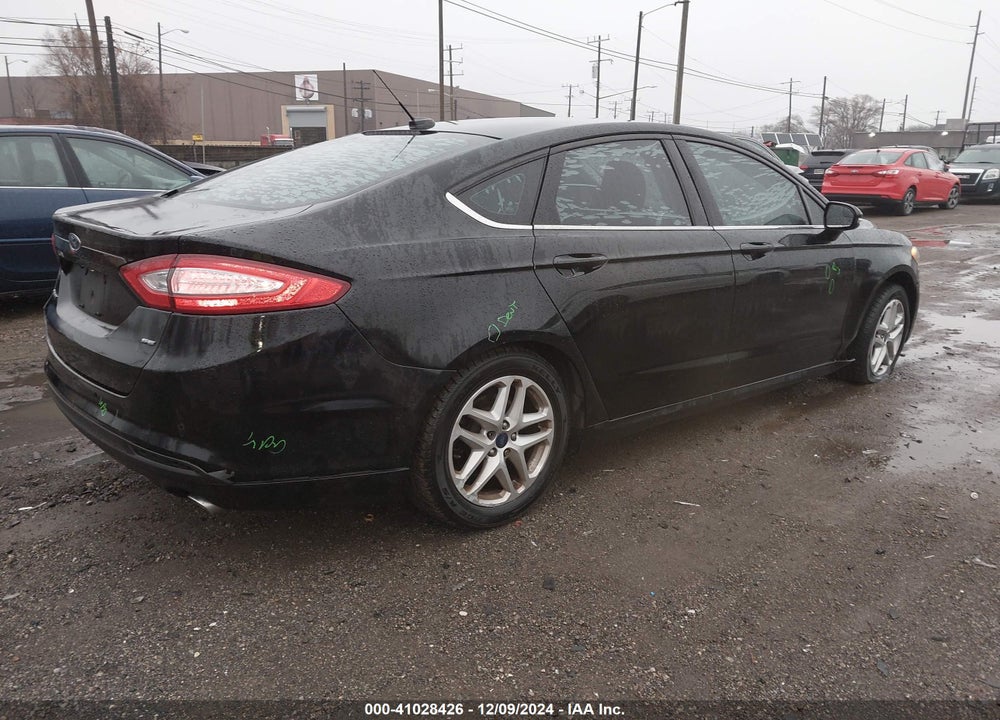 2016 FORD FUSION SE VIN: 3FA6P0H71GR364421