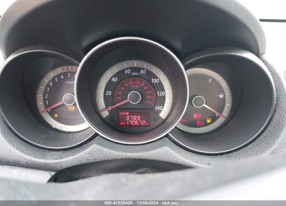 2012 KIA FORTE VIN: KNAFU4A28C5519842