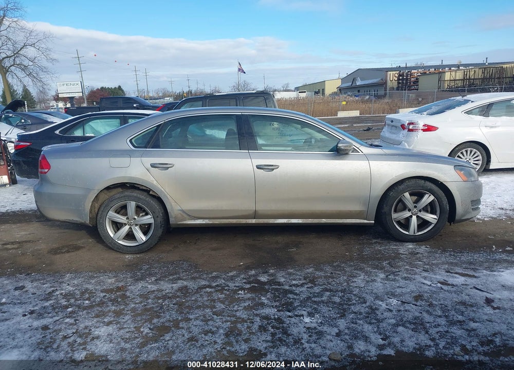 2012 VOLKSWAGEN PASSAT 2.0L TDI SE VIN: 1VWBN7A32CC033397