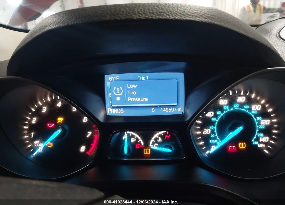 2014 FORD ESCAPE S VIN: 1FMCU0F76EUE51810