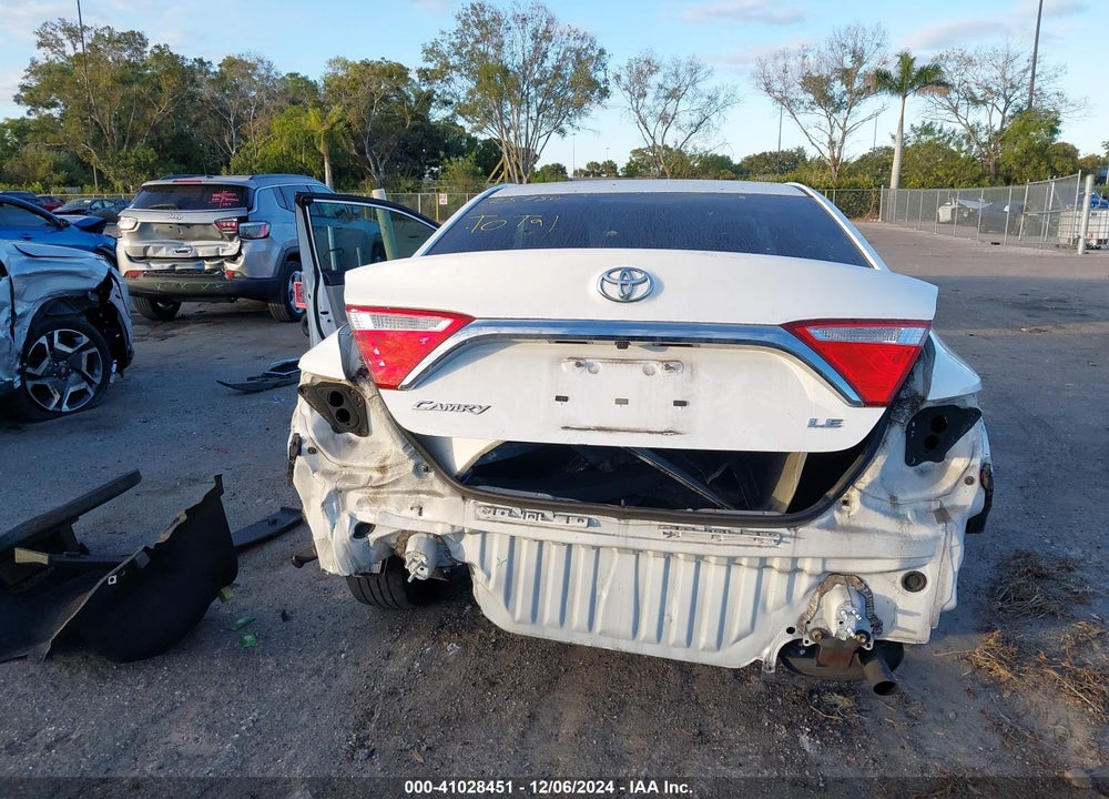 2016 TOYOTA CAMRY LE VIN: 4T1BF1FK6GU213247