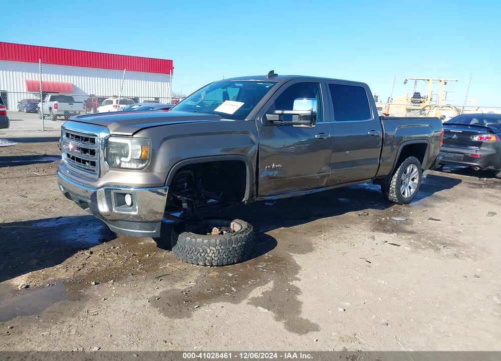 2015 GMC SIERRA 1500 SLE VIN: 3GTP1UEC9FG295111