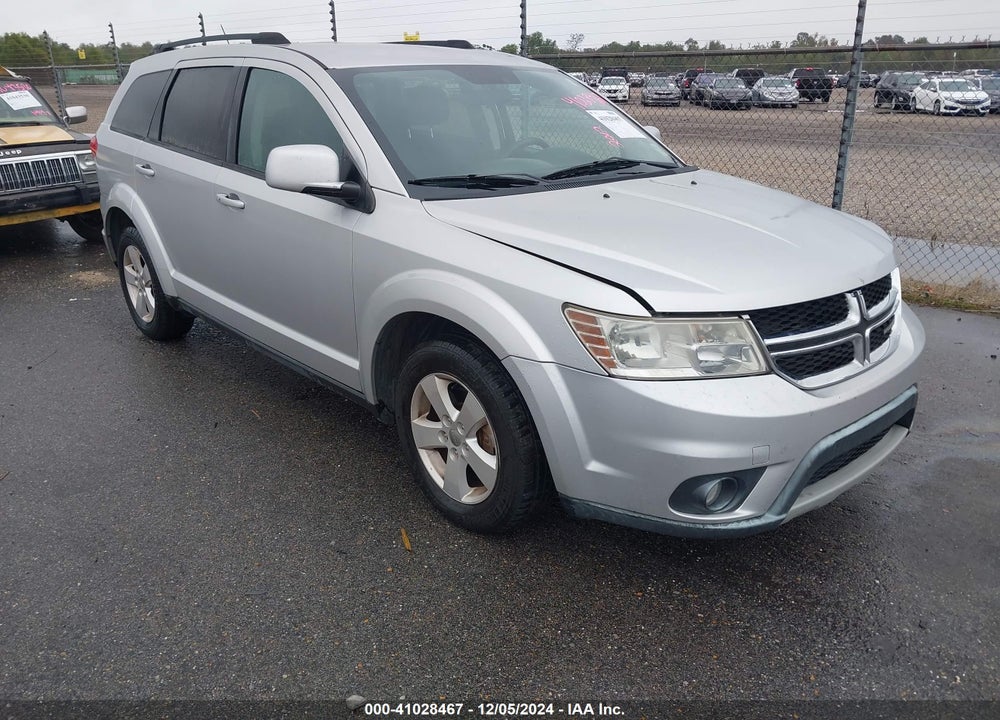 2012 DODGE JOURNEY SXT VIN: 3C4PDCBG3CT393904