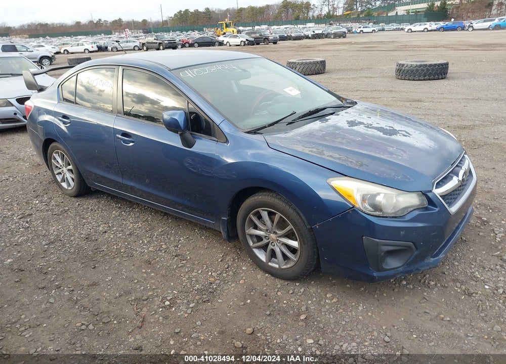 2013 SUBARU IMPREZA 2.0I PREMIUM VIN: JF1GJAB66DH027851