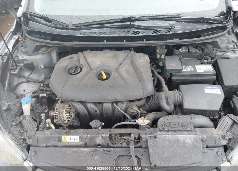 2013 HYUNDAI ELANTRA GS VIN: KMHDH6AE9DU005277